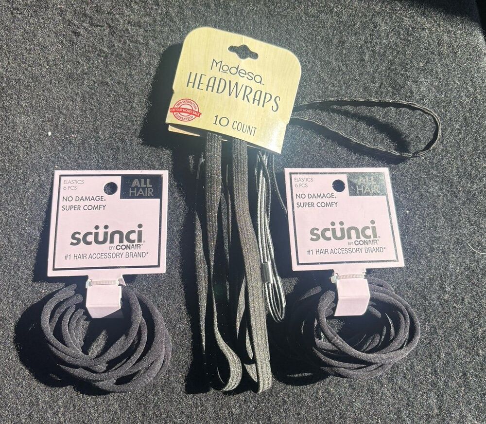 Hair ties and Headbands Set